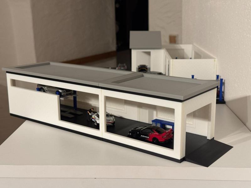 1/64 upper another floor for garage repair shop