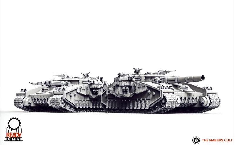 Feudal Guard Super Battle Tank Destroyer