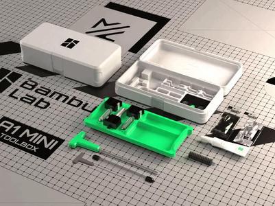 A1 MINI Toolbox // Print-in-place