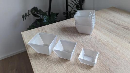 Stackable box - 3 sizes (usable for board games)   