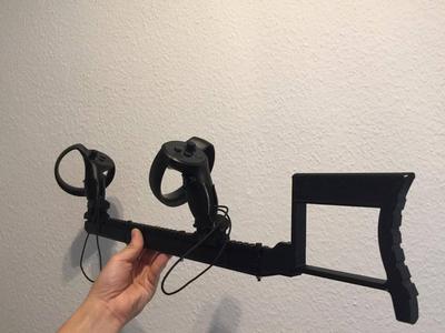Oculus Touch Gun Stock - Improved Version - Battle Tested