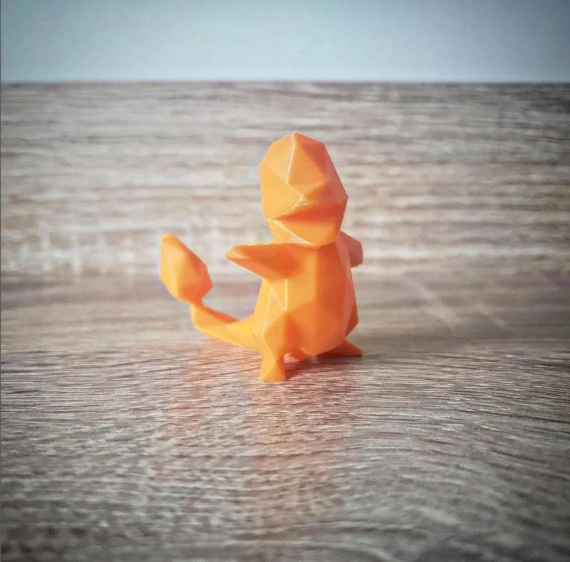 Charmander – low poly (pokemon)
