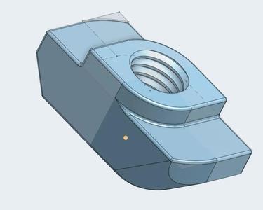 Hammermutter Nut 8mm M5 / Hammer Nut (T-Nut) Slot 8mm M5   
