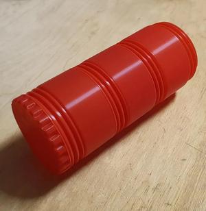 stackable threaded container with lid – vase mode