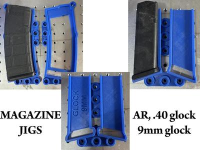 Laser Jigs for PMAGS and Pistol Magazines