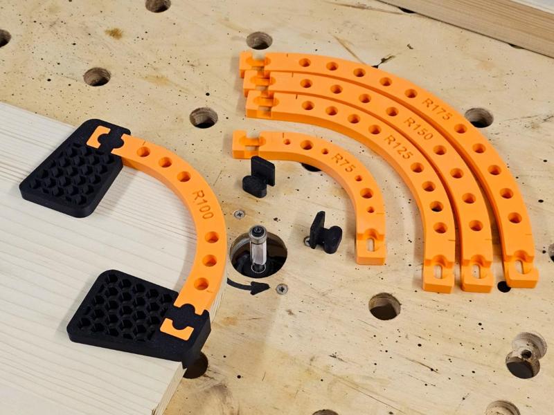 Corner Radius Jig for Router Large Sized