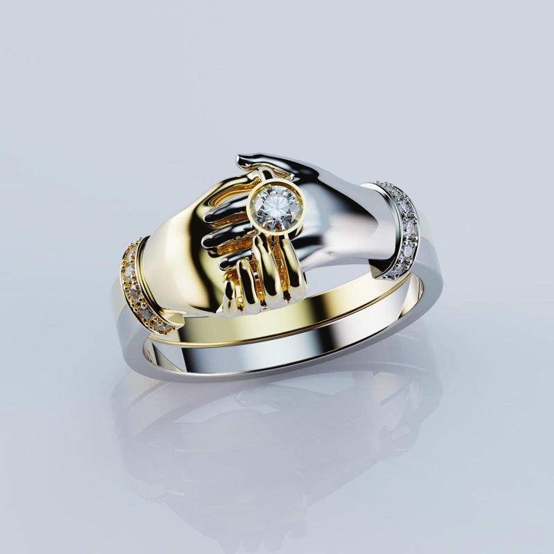 Hand ring Collection and earrings