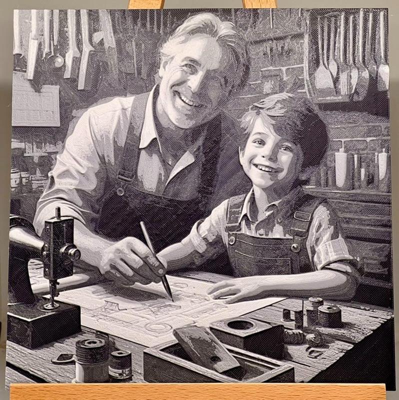 Tinkering in the shop with dad #4