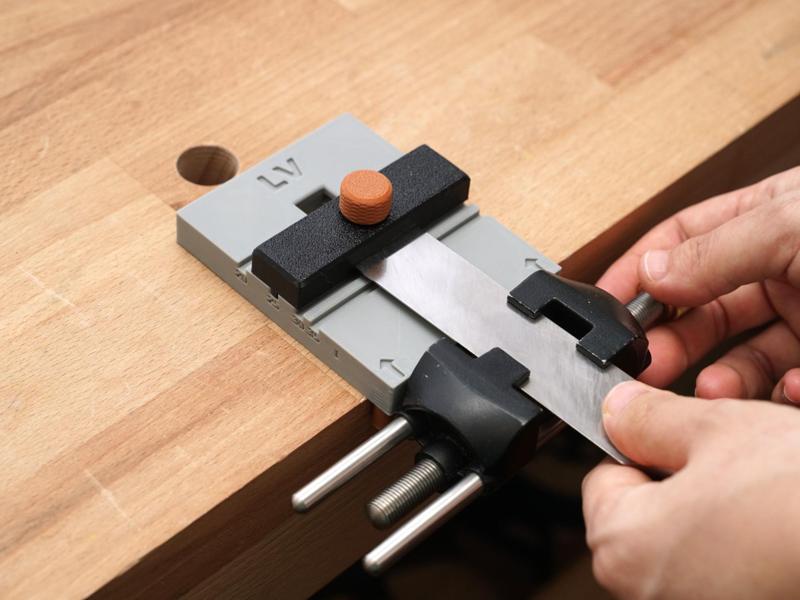 Angle Jig for Veritas Side-Clamping Honing Guide