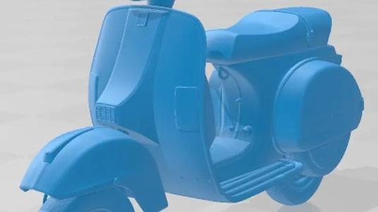 Vespa PX 150 2011 Printable Motorbike