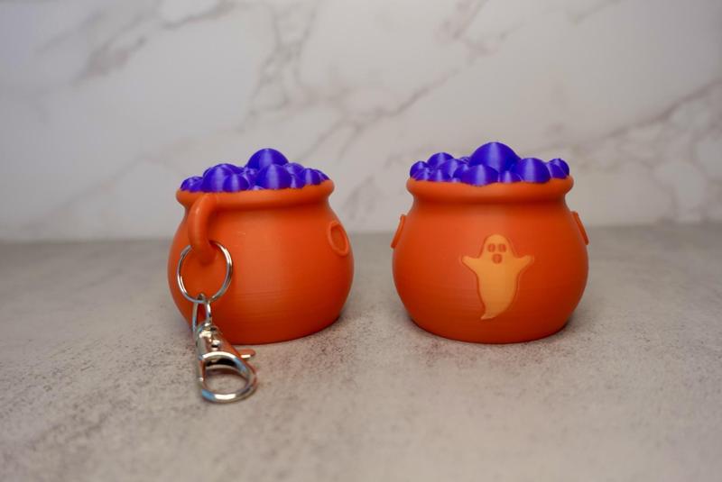 Ghost Cauldron Keychain