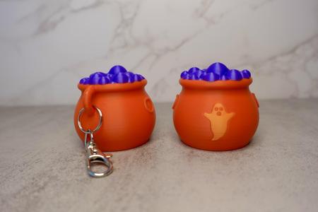 Ghost Cauldron Keychain