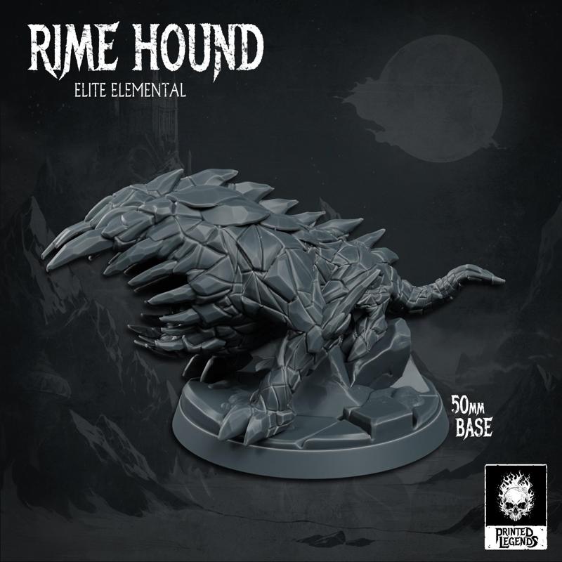 Rime Hounds x4 (40mm Bases)