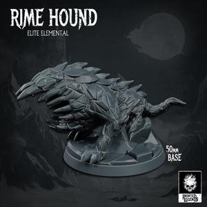 Rime Hounds x4 (40mm Bases)