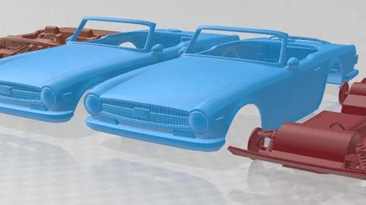 Triumph TR6 1968 Printable Car