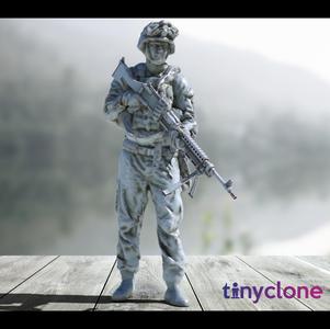 US Marine with machine gun | USMC