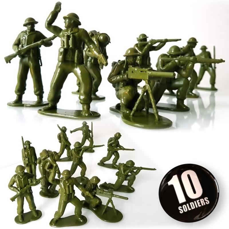 British soldiers pack.