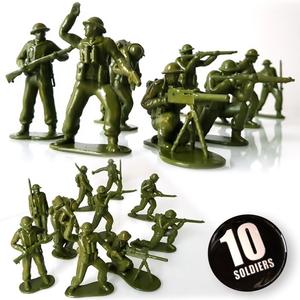 British soldiers pack.