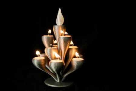 Christmas Tree Candelabra