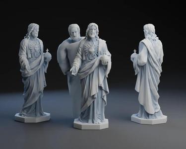 New and Improved Low Poly Jesus
