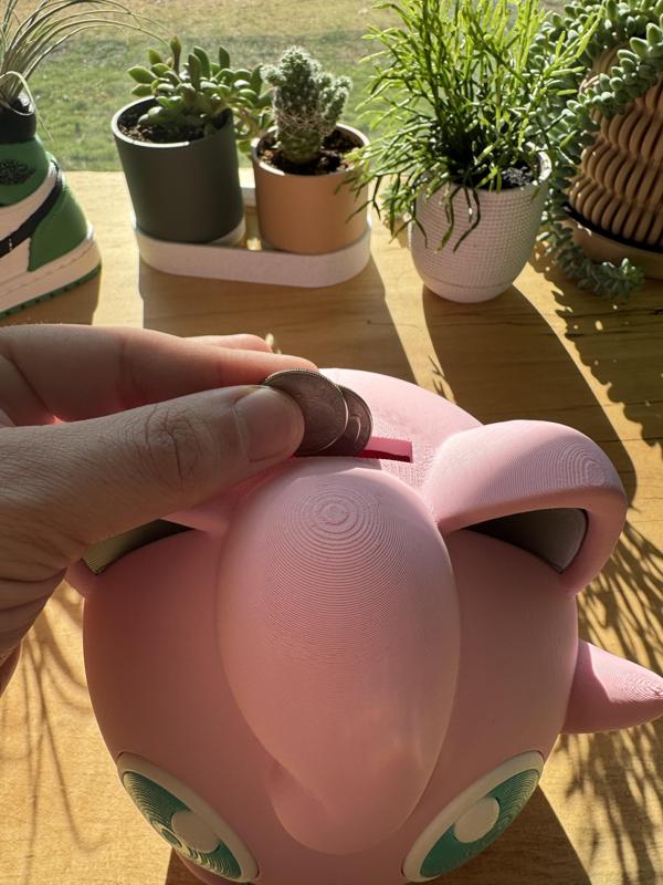 JigglyPuff Piggy Bank!!
