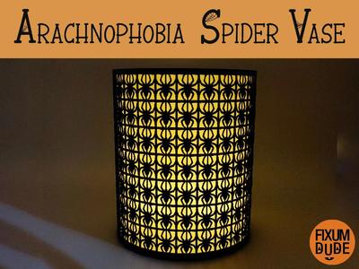 Arachnophobia Spider Vase