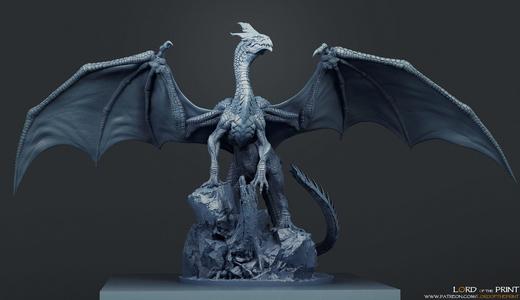 Young White Dragon