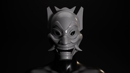 blue spirit mask