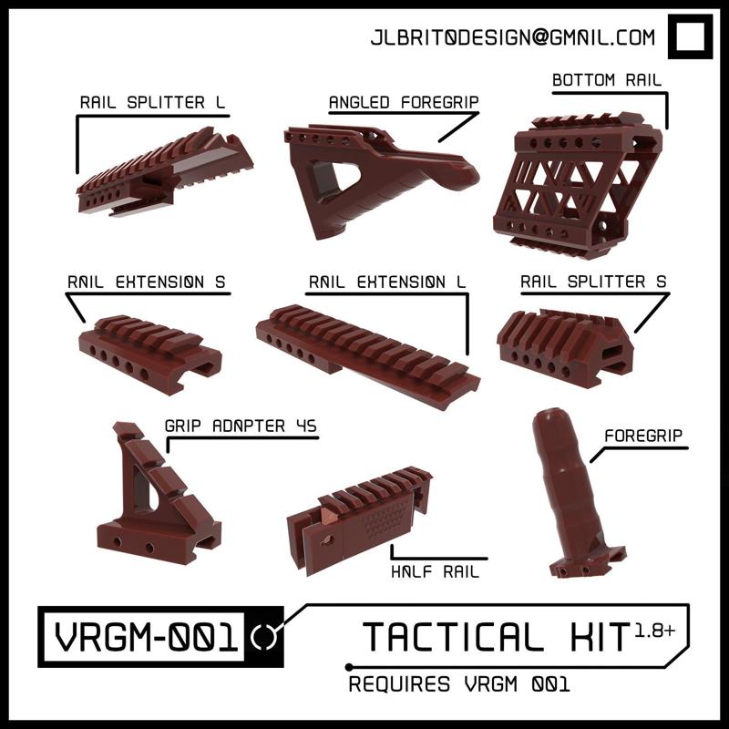 VRGM 001 Tactical Kit for Oculus Vive Odyssey WMR