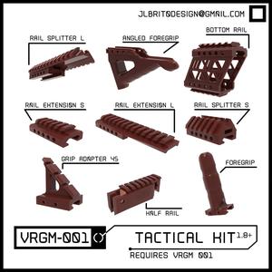 VRGM 001 Tactical Kit for Oculus Vive Odyssey WMR
