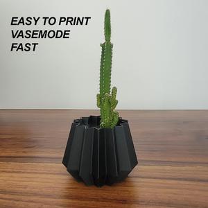 Origami planter pot