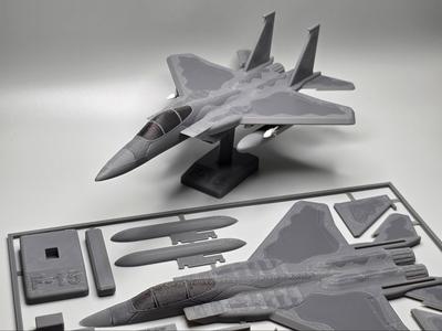 F-15 Plane Kit Card