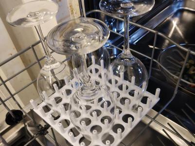 Dishwasher Wineglass Support