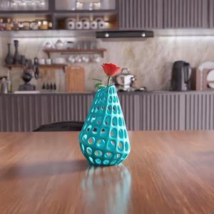 3D Wireframe Vase STL File – Digital Download, 3D Printable, Gift for Her, 3D Vase, Home Decor, 3D Printing File