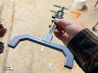 Router Bit Cutting Height Measurement Jig