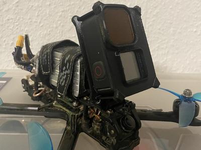 GoPro Hero 9-13 Fpv Vertical Mount Adjustable