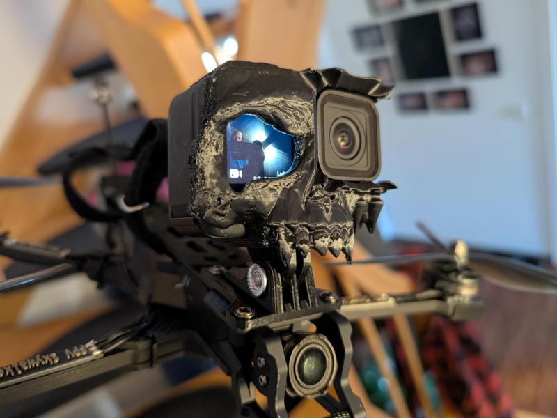 V3 – Gopro – 9,10,11,12,13 Skull FlexMount (FPV)