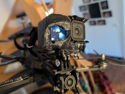 V3 – Gopro – 9,10,11,12,13 Skull FlexMount (FPV)