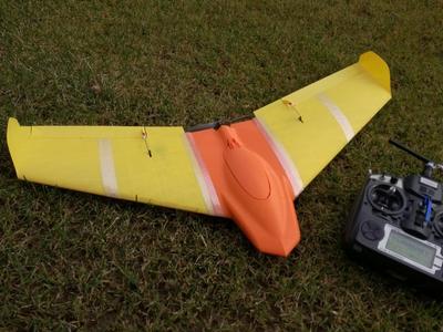 GASB One – RC Flying wing fully printed (ONLY 9 PIECES GLUELESS)