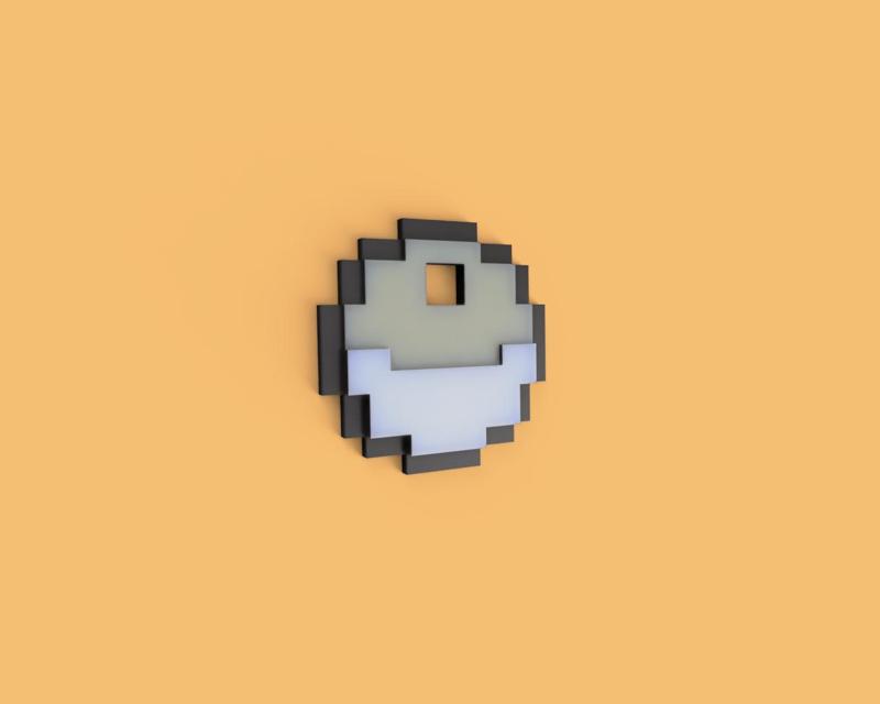 Retro Series – Pokémon Keyring – Pokéball
