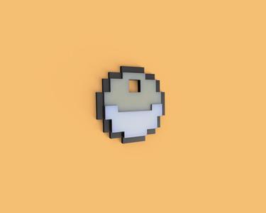 Retro Series – Pokémon Keyring – Pokéball