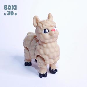ALPACA – FLEXI – ARTICULATED – CUTE- PRINT IN PLACE