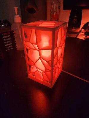 Voronoi Lamp w/ LED Stand