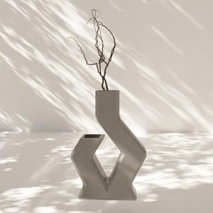 Decorative Vase STL File - 3D Printable Modern Design for Home & Office Decor