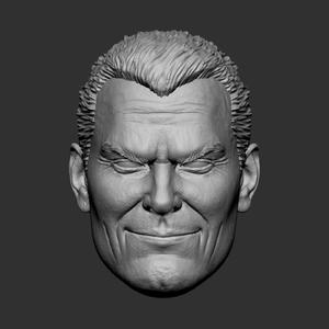 Shazam Head 3D print model