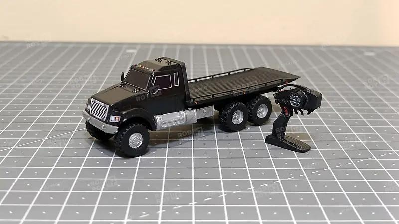 Mini Crawler Similar to Traxxas Hauler TRX6 (1/100) for Action Figures 1/10