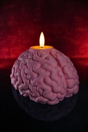 Brain Tea Light (Pre Supported)