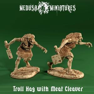 Troll Hag with Meat Cleaver – Monstrous Kitchen Horror