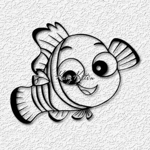 Finding Nemo Disney wall art Pixar clownfish home decor