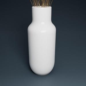 Modern Vase STL 3D Printer file, instant download, unique home decor